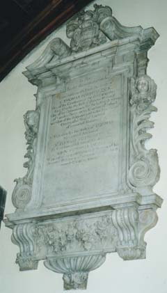 Memorial to Sir Thomas Fotherley