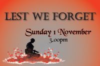 Lest We Forget