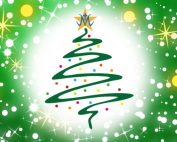 Christmas tree background