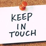 Keep in touch